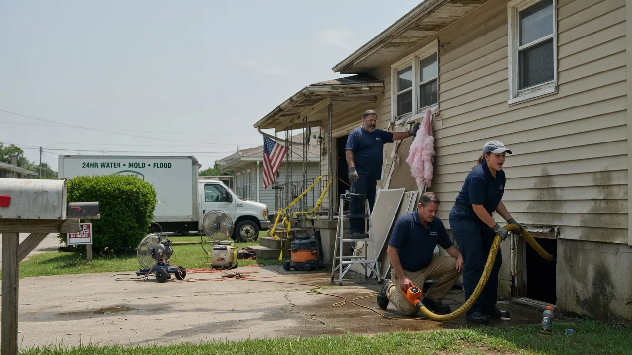 Water Damage Repair in Brooksville, MS near me